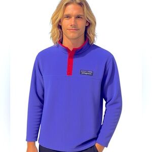 Patagonia Synchilla Pullover Snap T Vintage Men XL Unisex
